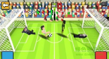 双人足球对战手机游戏汉化版(Cubic Soccer 3D) v1.1.1 安卓版1