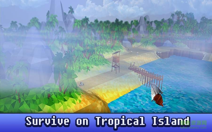 工艺岛生存3d汉化版(Craft Island) v1.02 安卓版3