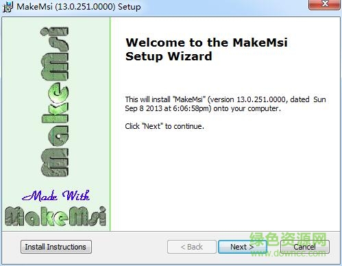 makemsi(安装文件制作工具) v13.0.321 最新免费版0