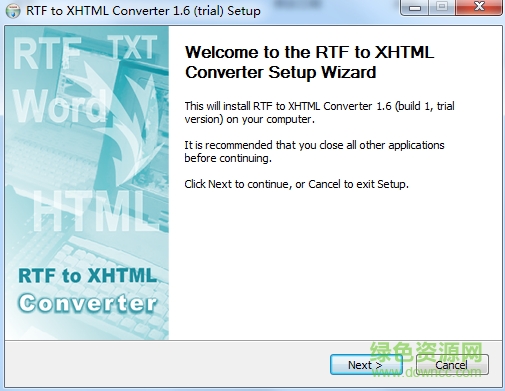 RTF to XHTML Converter v1.6 最新版1