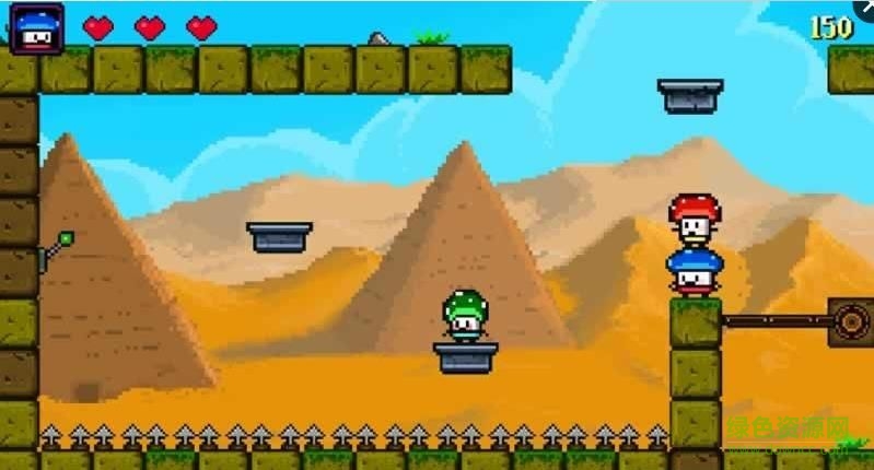 蘑菇三兄弟游戏(Mushroom Heroes) v1.02 安卓版2
