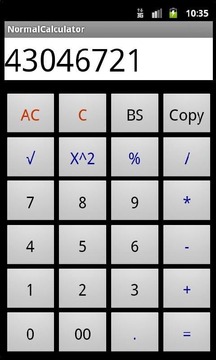 普通计算器软件 v1.2 安卓版0
