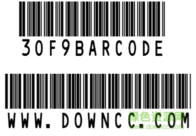 3of9barcode 字体