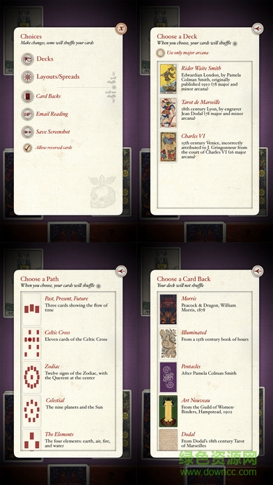 beautiful tarot app