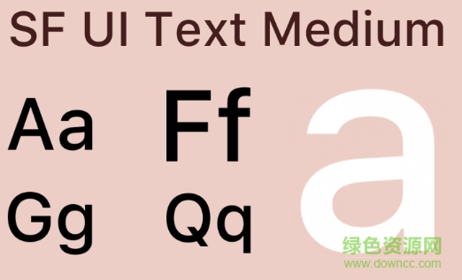 sfuitext medium 字体 0