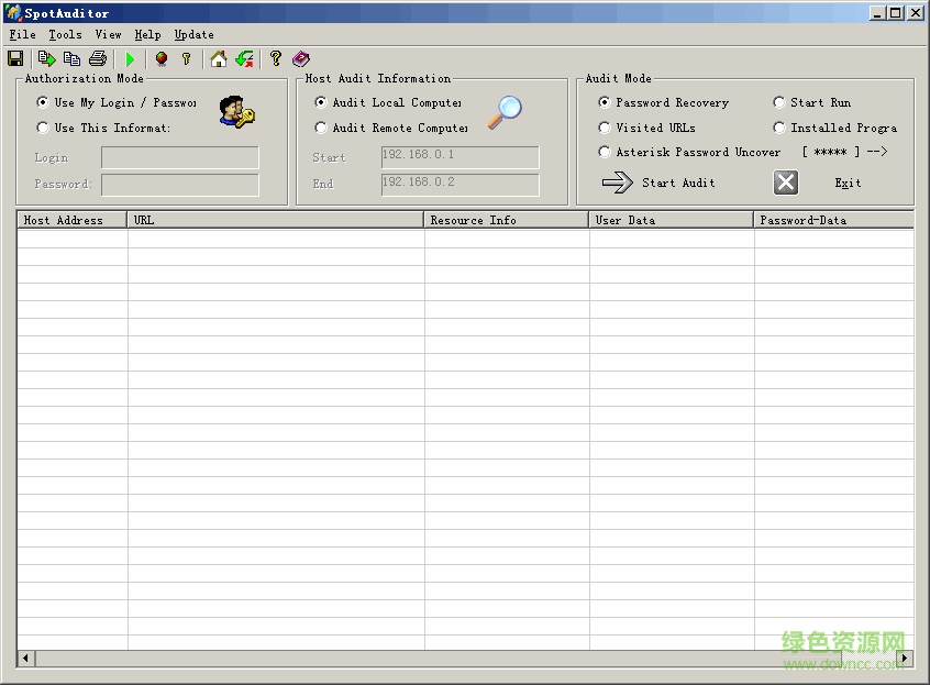 nsasoft spotauditor软件(ie缓存密码查看器) v5.3.0 绿色免费版0