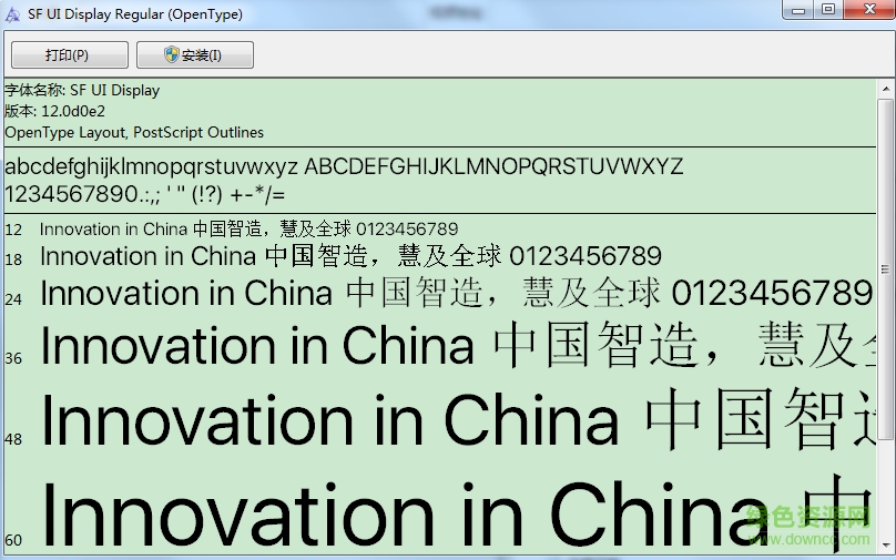 sfuidisplay-regular字體0