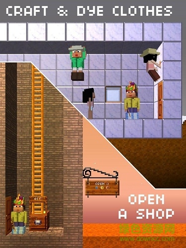 木头人大建造中文版apk(The Blockheads) v1.7.3 安卓版1