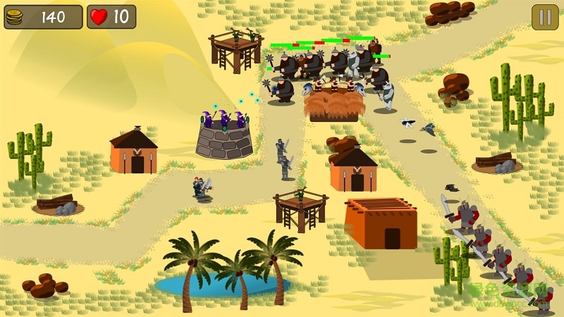 沙漠王国防御战无限金币版 v1.1 安卓版1