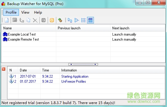 Backup Watcher for MySQL(数据库备份) v1.9.9.3 最新免费版1