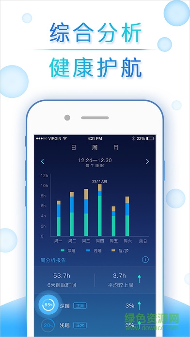 蜗牛睡眠ios免费版(助眠神器) v5.9.3 官方iphone手机版1