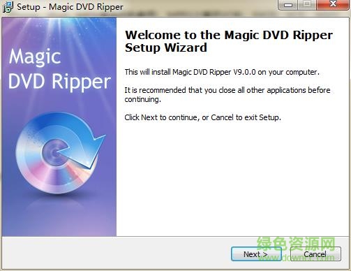 Magic DVD Ripper 9中文版 v9.0 绿色特别版0