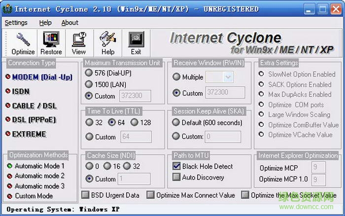 Internet Cyclone(网络飓风)汉化版 v2.27 官方免费版0