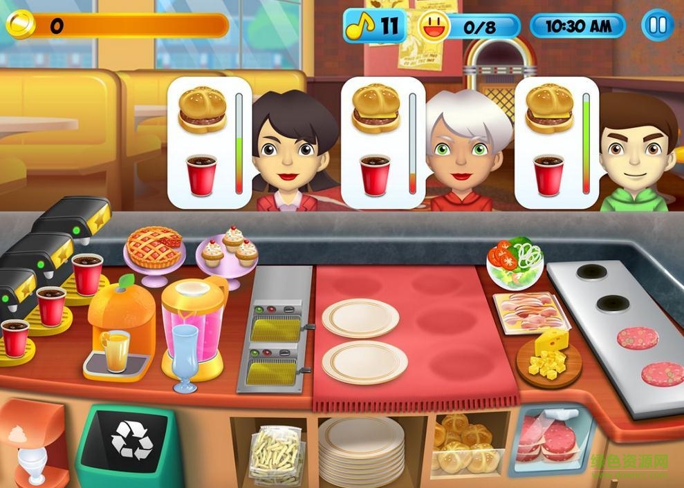 我的汉堡店游戏(My Burger Shop 2) v1.7 安卓版1