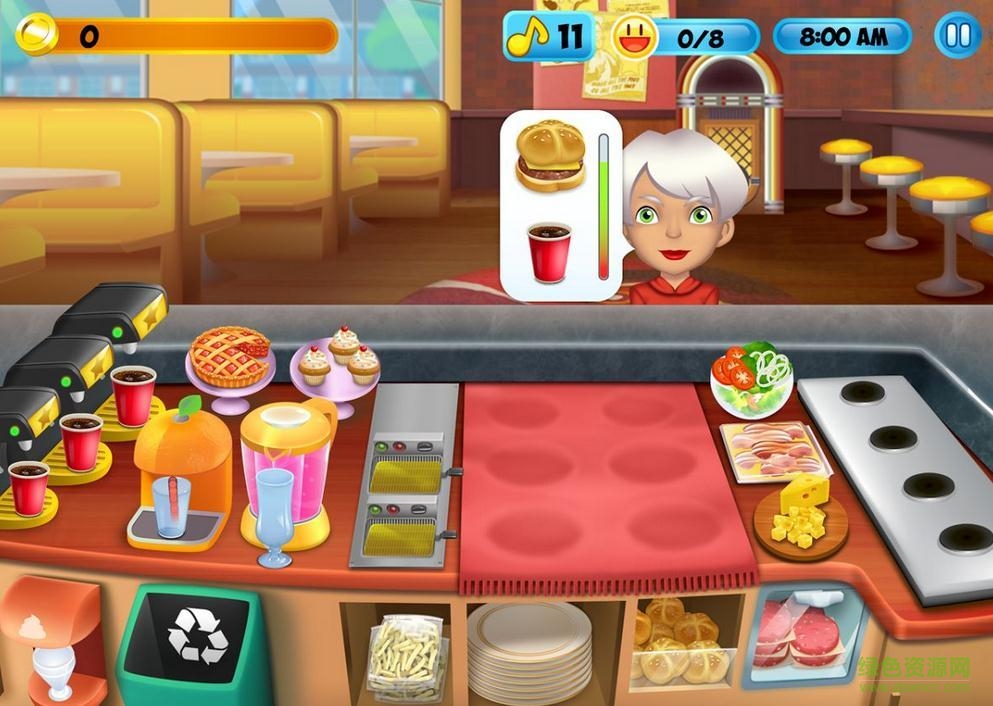 我的汉堡店游戏(My Burger Shop 2) v1.7 安卓版2