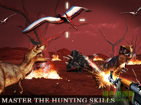 恐龙猎杀致命打击无条件购买版(Dino Hunting) v1.6 安卓版1