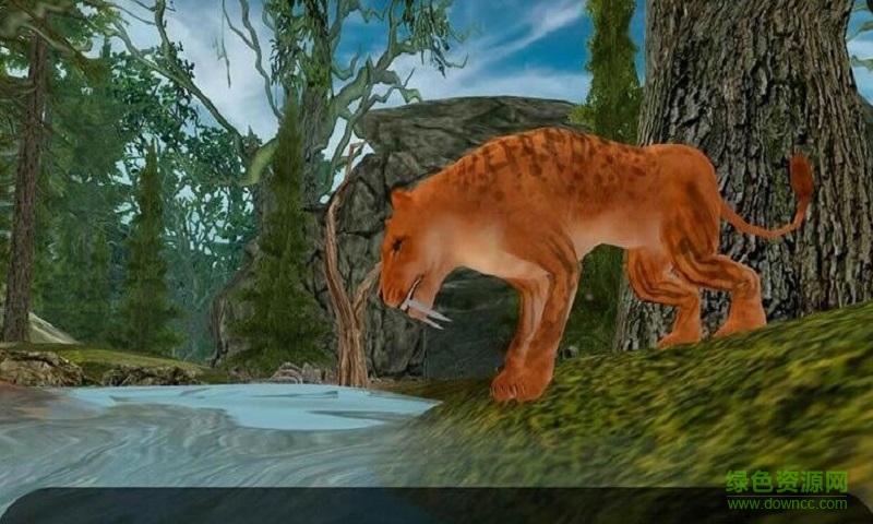 剑齿虎的生活3D汉化版(Life of Sabertooth Tiger 3D) v1.1 安卓中文版3