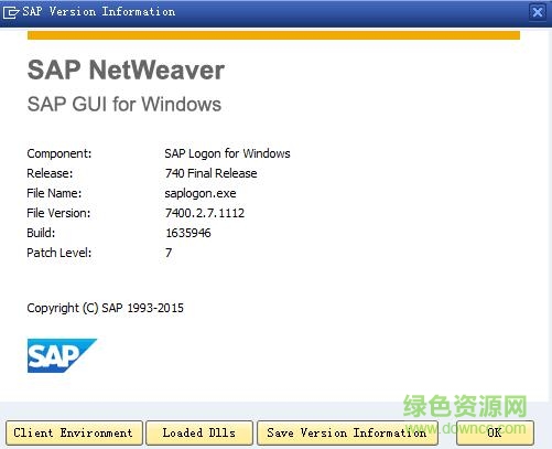 sap gui 740 最新補(bǔ)丁0