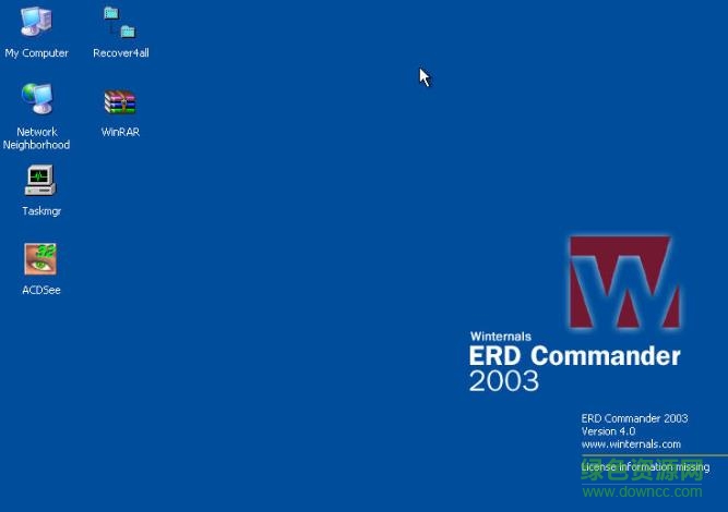 WinPE+ERD2003 汉化版ISO