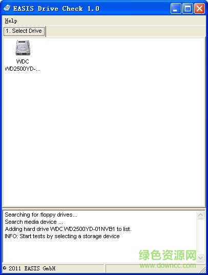 xp硬盘坏道检测软件(EASIS Drive Check) v1.0 免费版0