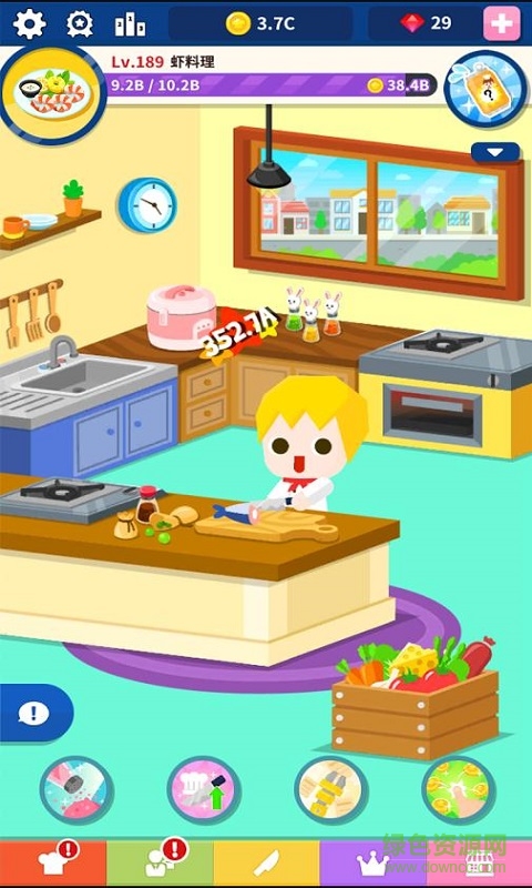 加速吧廚師無(wú)限金幣鉆石版(Tap Chef) v1.0.5 安卓版 0