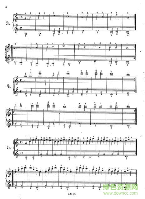 车尔尼599钢琴初级教程 pdf 中文免费版0