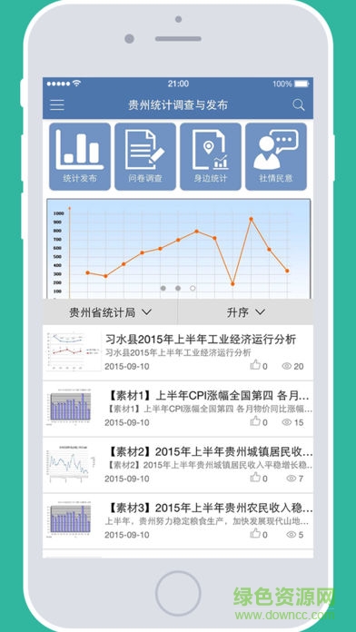 贵州统计发布版ios版 v2.0.4 iphone最新版3