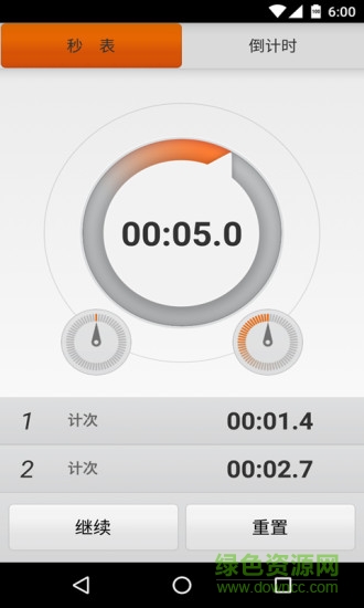 簡(jiǎn)米秒表計(jì)時(shí)器 v1.0 安卓版 0