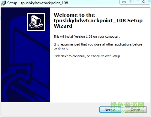 联想ThinkPad USB Track Point键盘驱动 v108 官方版0