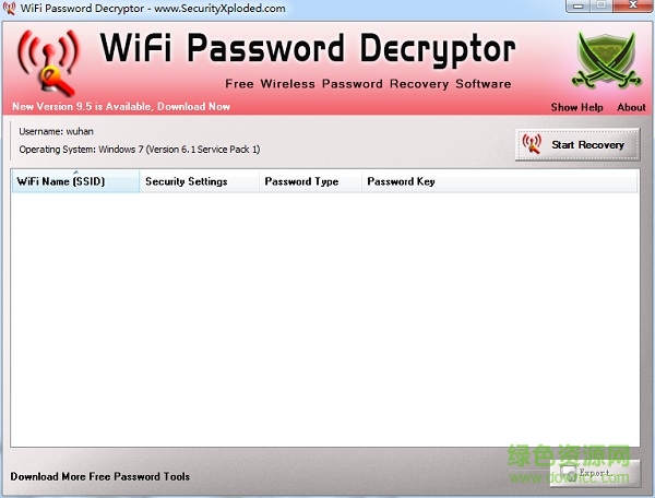 wifi密码修改软件(wifi password decryptor) v8.5.0.0 绿色免费版0