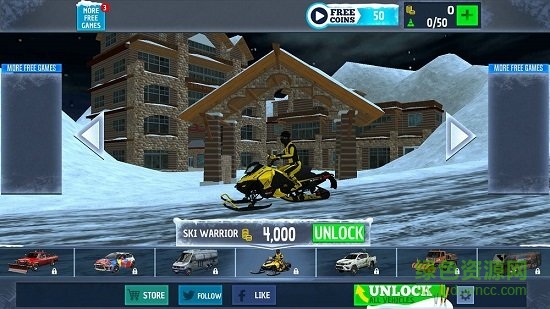 雪地车模拟驾驶 v1.0.1安卓版0