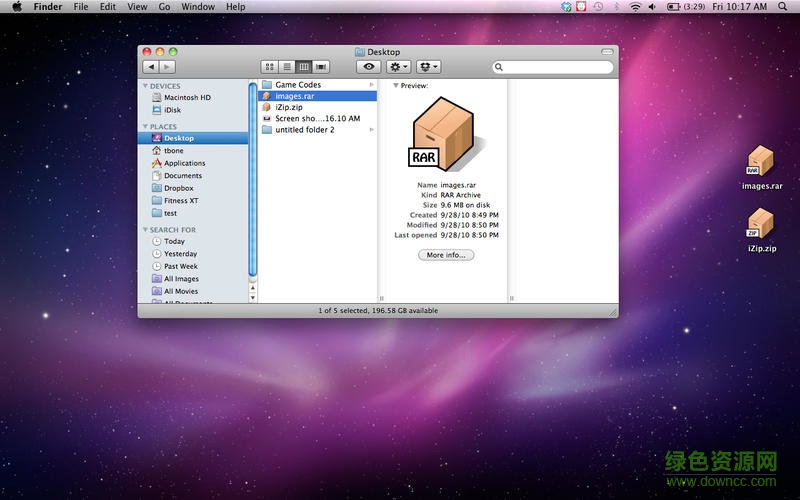 izip for mac 1