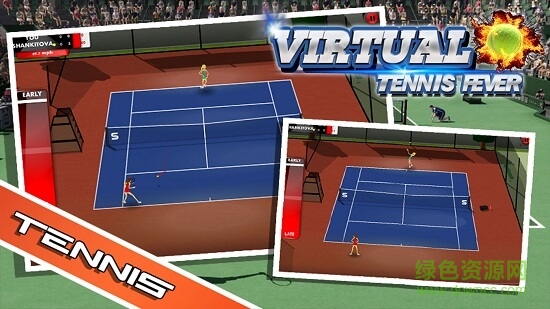 虚拟网球4安卓版中文版 v1.0.0 最新版2