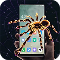 3d蜘蛛恶作剧spider in phone prank
