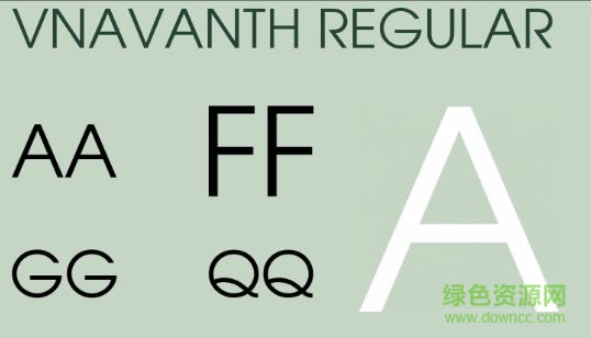 vnavanth字体 0