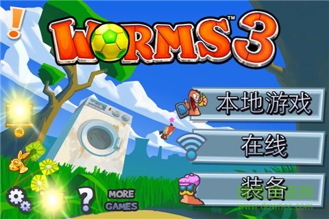 百战天虫3中文直装版(Worms 3) v1.77 安卓免谷歌修改版0