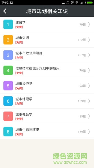 注册城市规划师总题库app