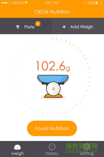 厨房秤okok营养 v1.0.5 安卓版1