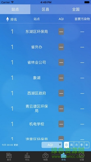 江西省环境空气质量app v1.0.2 安卓版2