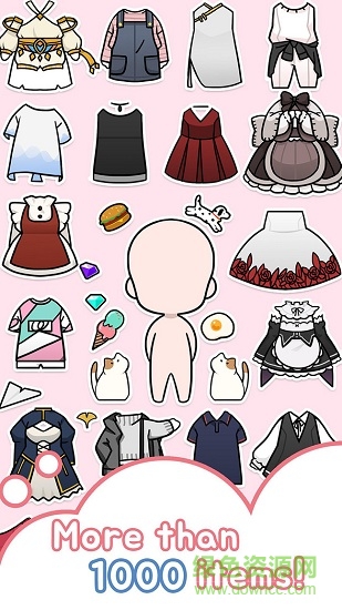 粉彩少女全服装 v3.9 安卓中文版0
