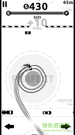 甜甜圈漂移(Donuts Drift黑白漂移) v1.06 安卓版 1