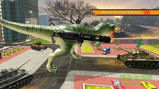 侏罗纪恐龙战斗模拟器无限金币版(Dinosaur Battle Simulator) v2.7 安卓中文版0