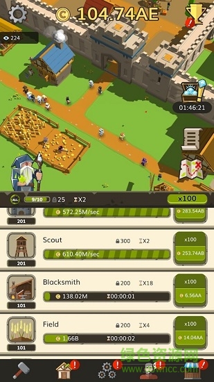 偷懒的中世纪大亨内购(idle medieval tycoon) v1.0.5 安卓版2