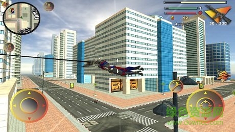 城市蜘蛛侠英雄3d无限金币版 v2.1 安卓内购2