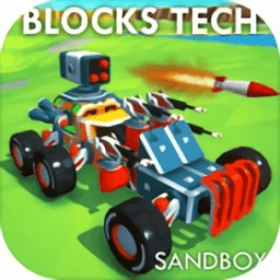 方块技术汽车沙盒模拟器无限金币(block tech sandbox)