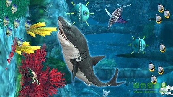 鲨鱼模拟器巨齿鲨汉化正式版 v1.7 安卓版0
