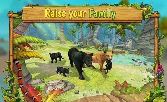 终极猎豹家族模拟器中文版(Panther Family Sim Online) v2.7.2 安卓版1