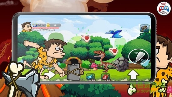 穴居人英雄冒险内购(caveman hero adventure game) v4.1.1 安卓无限金币版0