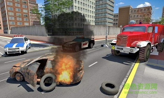 消防车模拟2019手机版 v1.1  安卓版1
