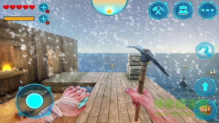 冬季海洋木筏生存游戏 v1.0 安卓完整版1